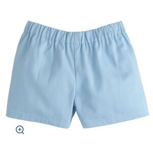 Little English Basic Shorts in Light Blue Twill (18M) NWT